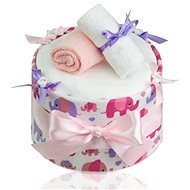 T-tomi LUX Diaper Cake - Big Elephant - Nappy cake
