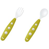 NUK Children's Cutlery Set - Green - Children's Cutlery