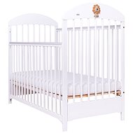 Drewex Lion with Pull-Out Side – White - Cot