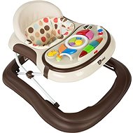 Gmini Walker Monty with a game board, brown - Baby Walker