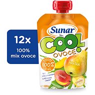 Sunar Capsule Cool Fruit Pear, Banana, Mango 120 g - Baby Food