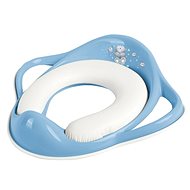 MALTEX zebra soft seat with handles blue - Children's toilet training seat
