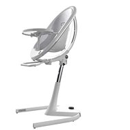 MIMA Moon 2G chrome / transparent + footrest - High Chair