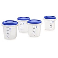 MINILAND with 4-piece blue cap - Food Container Set
