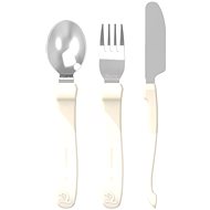 TWISTSHAKE Stainless steel utensil pastel beige - Children's Cutlery