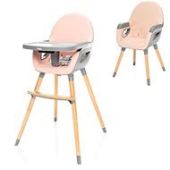 ZOPA židlička Dolce 2, Blush Pink/Grey - Jídelní židlička