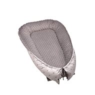 T-tomi Baby Nest, White / Grey Stars - Baby Nest
