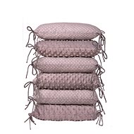 T-tomi CushionCrib Bumper, Grey / Little Dots - Crib Bumper