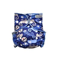 T-tomi Pants Diaper - Replaceable set of snap hooks, chameleons - Nappies
