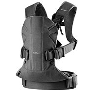 Babybjorn ONE 2018 Denim gray / Dark gray cotton - Baby Carrier