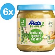ALETE BIO Side Dsh Vegetables with Spaghetti and Turkey Meat 250g - Baby Food