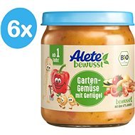 ALETE BIO Side dish Garden Vegetables with Poultry 6 × 250g - Baby Food