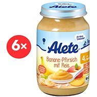 ALETE BIO Side Dish Banana with Peaches and Rice 190g - Baby Food