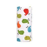 T-tomi BIO Big Bamboo Towel, Birds/Birds - Children's Bath Towel