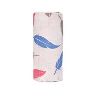 T-tomi BIO Great bamboo towel, feathers / feathers - Children's Bath Towel
