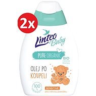 LINTEO BABY Baby Oil after Bath with Organic Calendula 2×250ml - Baby Oil