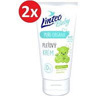 LINTEO BABY Facial Cream with Organic Calendula 2×75ml - Children's face cream