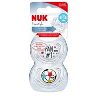 NUK Dudlík Freestyle football edition 2 pcs - Baby Pacifier