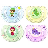 (CARRIER ITEM) Philips AVENT Fairy Tales 6-18 Months, 2 pcs - Baby Pacifier