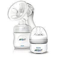 Philips AVENT Manual Natural Breast Pump With 125 ml Bottle + 60 ml Bottle - Breast Pump