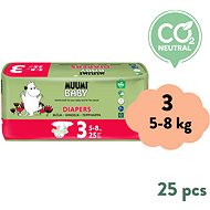MUUMI BABY Midi 5-8kg, size 3, 25 pcs - Disposable Nappies