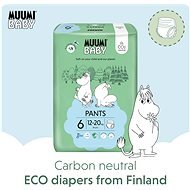 Muumi Baby Pants Junior size 6, 36 pcs - Eco-Frendly Nappy Pants