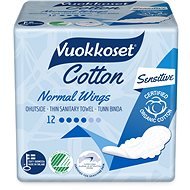 VUOKKOSET Cotton Normal Wings Thin 12 pcs - Sanitary Pads