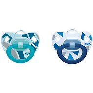 NUK Dummy Classic HAPPY DAYS, 6m+ Boy, 2 pcs - Baby Pacifier