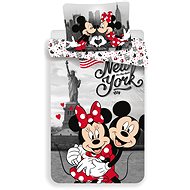 Jerry Fabrics Bedding - Mickey & Minnie in New York "Love" - Children's Bedding
