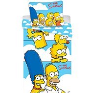 Jerry Fabrics Simpsons Family Clouds - Detská posteľná bielizeň