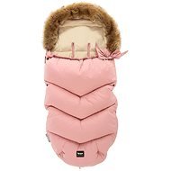 Zopa Fluffy téli lábzsák - rózsaszín - Babakocsi bundazsák