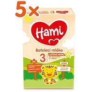 Hami 12+ toddlers milk with vanilla flavor 5 × 600 g - Baby Formula