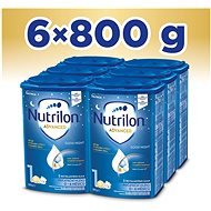 Nutrilon 1 Advanced Good Night Initial Infant Milk 6 × 800 g, 0+ - Baby Formula