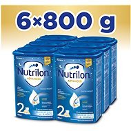 Nutrilon 2 Advanced Good Night pokračovacie dojčenské mlieko 6× 800 g - Dojčenské mlieko