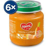 Hami First Spoon Vegetables with Rabbit 6 × 125g - Baby Food