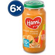 Hami Garden Vegetables with Turkey 6 × 250g - Baby Food