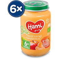 Hami Snack BIO Fruit Cocktail with Mandarin 6 × 200g - Baby Food