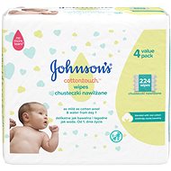 JOHNSON'S BABY Cottontouch Wipes Extra Sensitive 224 pcs - Wet Wipes