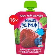 NESTLÉ pocket MALINA, Apple, Pear, Blueberry 16 × 90 g - Baby Food