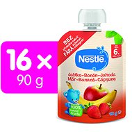 NESTLÉ apple, banana and strawberry 16×90 g - Meal Pocket