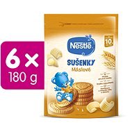 NESTLÉ maslové sušienky 6× 180 g - Sušienky pre deti