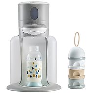 Beaba Bib'expresso 3v1 gray + milk dispenser - Baby Bottle Warmer