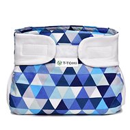 T-tomi Abduction Kalkotky, blue triangles - Abduction Nappies