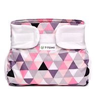 T-tomi Abduction Nappies, Pink Triangles (5-9kg) - Abduction Nappies