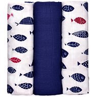 T-tomi ORGANIC Bamboo Nappies - Fish - Cloth Nappies