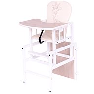 Drewex Pine Chair Antonin Giraffe - Natural - High Chair