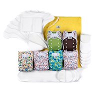 Bamboolik Kombi Duo Medium diaper set Uni - Kit
