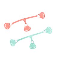 Bamboolik Snappi Clip 2 Pcs (Apricot + Menthol) - Filing Clip