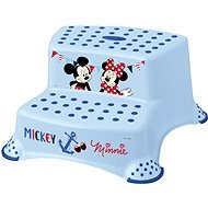 KEEEPER Dvojstupienok „Mickey & Minnie“ - modrý - Stupienok