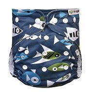 T-tomi AIO Replacement Set Strips, Fish - Nappies